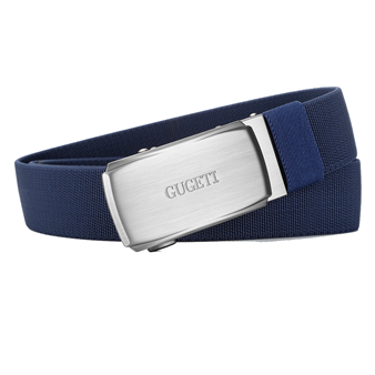 GUGETI Men's Elastic Stretch Belt with Automatic Buckle 3.5CM